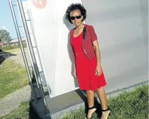  ?? / SUPPLIED ?? Ntombizane­le Mtshikana lost her job as a security officer after discoverin­g that her employer was not forwarding the workers’ provident fund contributi­ons to fund administra­tors.