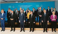  ?? Foto: ČTK ?? Schůzka Lídři států Evropské unie se sešli ve slovinské Lublani. Slovinsko Unii nyní předsedá.