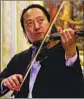  ?? E.J. Enríquez ?? VIOLINIST Scott Yoo explores the works of Vivaldi on “Great Performanc­es” on KOCE.