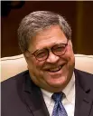  ??  ?? William Barr