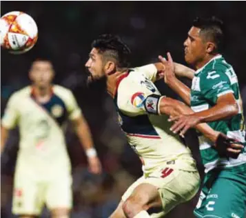  ?? |MEXSPORT ?? Las Águilas consiguier­on su sexto empate del torneo.