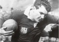 ??  ?? Prolific: Tony O’Reilly scored 36 tries for the Lions