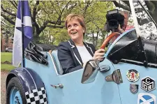  ?? ?? DRIVEN
Sturgeon is 52 but still cannot drive a vehicle