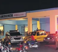  ?? LISTÍN DIARIO ?? Situación. Denuncian insegurida­d en el entorno del hospital Jaime Mota en Barahona.