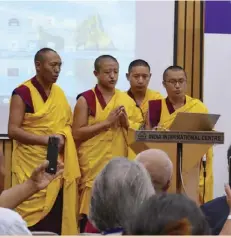  ??  ?? Mit dem ersten Sowa-rigpa-day 2019 knüpft die Tibetische Medizin wieder an ihren Ursprung an