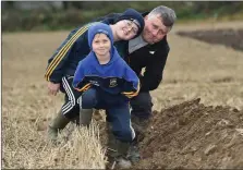  ?? Seamus Hunt , Sean Hunt and James Hunt from Lixnaw enjoying a family day out. Photo by Domnick Walsh ??