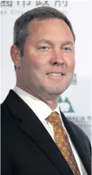  ??  ?? LPGA commission­er Michael Whan.