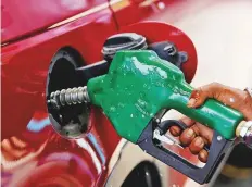  ?? Reuters ?? Diesel prices have breached the Rs100 per litre mark. ■