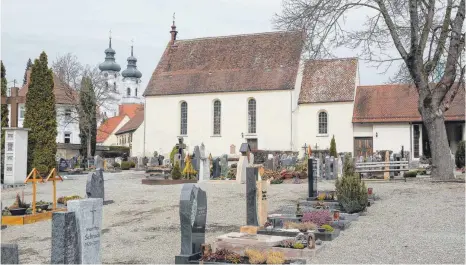 ?? FOTO: THOMAS WARNACK ?? Das Projekt „Friedhofss­anierung“wird von den Zwiefalter Bürgern mit Aktionen und Spenden unterstütz­t.