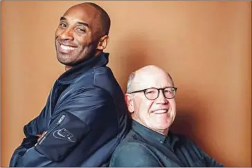  ??  ?? Retired NBA star Kobe Bryant and Glen Keane, who teamed up on the Oscar-nominated animated short in Los Angeles, February 16, 2017.