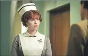  ?? Elizabeth Morris FX ?? JESSIE BUCKLEY plays Oraetta Mayf lower, a polite nurse with a mincing gait who murders patients.