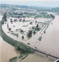  ?? PHOTO: OTAGO REGIONAL COUNCIL ?? MataAu deep . . . The Clutha River hit its highest level since 1999 yesterday.