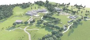  ??  ?? King’s School plans for new campus on Derby Fields in Prestbury