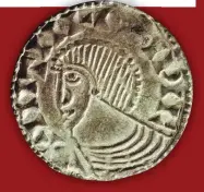  ??  ?? Rebel alliance A Viking coin minted in England in the 10th–11th centuries. The bloodiest uprising against the Normans in northern England was inspired by a Danish invasion in 1069