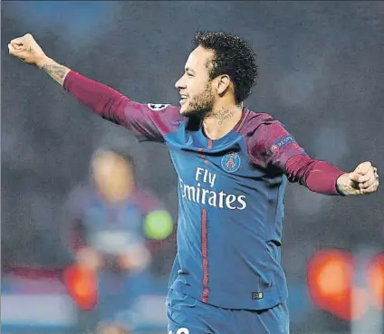  ?? FOTO: GETTY ?? A Neymar Jr le seducía la idea de fichar por el Real Madrid, pero con Cristiano. Sin el portugués, está más cerca de quedarse en París