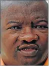  ??  ?? CALLED TO ORDER: Bantu Holomisa