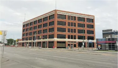  ?? DALE JOHNSON ?? The former Ford plant at Portage Avenue and Wall Street in Winnipeg is now used by Manitoba Education.