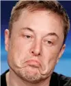  ??  ?? Angry: Elon Musk