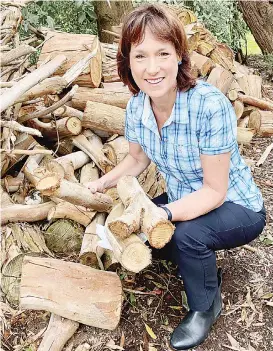  ??  ?? Nationals Member for Eastern Victoria Melina Bath is calling for firewood collection areas and limits to be reviewed.