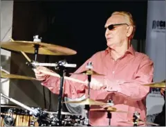  ?? KEVIN WINTER/GETTY IMAGES/AFP ?? Musician Ginger Baker of Cream performs at the Rock ‘N’ Roll Fantasy Camp at AMP Rehearsal Studios on November 6, 2015 in North Hollywood, California.