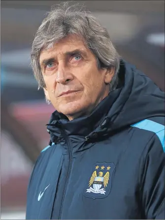  ??  ?? MOTIVATED: Manuel Pellegrini is looking forward to locking horns with Real Madrid