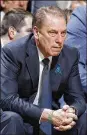  ?? AL GOLDIS / AP ?? Michigan State coach Tom Izzo says he’ll eventually speak out about the school’s crisis.