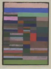  ??  ?? 3. Individual­ised Altimetry of Layers, 1930,
Paul Klee (1879–1940), pastel on paper on cardboard, 46.8 × 34.8cm. Zentrum Paul Klee, Bern