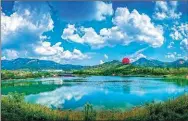  ?? GUO BINTIAN / FOR CHINA DAILY ?? The improved ecology in Licang district makes it a major tourist attraction in Qingdao and an ideal place to live.