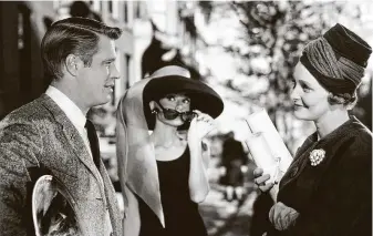  ?? Paramount Pictures ?? George Peppard, Audrey Hepburn and Patricia Neal, right, star in “Breakfast at Tiffany’s,” one of the films examined in the “Reframed Classics” series.