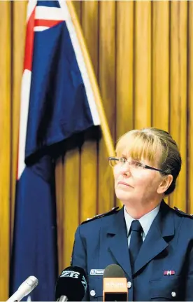  ?? Picture / NZME ?? Superinten­dent Sandra Venables was the first woman to be appointed Eastern District commander.