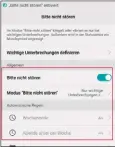  ??  ?? Ruhe bitte: Android- und iOS-Smartphone­s stellen Ihnen Nachrichte­n und Anrufe auf Wunsch nur zu bestimmten Zeiten durch.