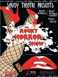  ?? SUBMITTED PHOTO ?? It’s considered to be the most fun you can have in fishnets and on October 26 and 27, “The Rocky Horror Show” will do that at Glace Bay’s Savoy Theatre.