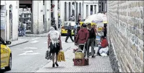  ?? ?? El Centro Histórico es una de las zonas con más presencia de ventas informales.