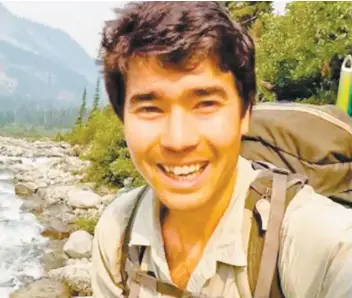  ?? PHOTO TIRÉE DE FACEBOOK ?? John Chau, un Américain de 27 ans et amateur de grand air et d’aventure, publiait quotidienn­ement des images de ses périples dans la nature, notamment.