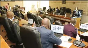  ?? PIC: MORERI SEJAKGOMO ?? Gaborone City Council full council meeting
