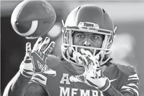  ?? MARK WEBER/THE COMMERCIAL APPEAL ?? Memphis receiver Pop Williams has taken a leave of absence.