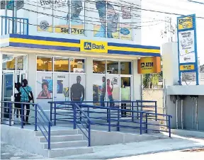  ??  ?? The new JN Bank Linstead branch, located at 26 King Street in the northern St Catherine town.