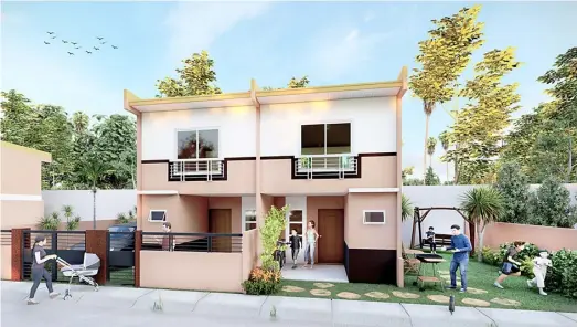  ?? ?? BRIA Homes Calamba, and its mid-rise condominiu­m Astra by Bria, are both located in Brgy. Bañadero.