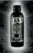  ??  ?? The Haka Energy Drink bottle featuring a cartoon depiction of moko has been criticised for stealing Maori cultural property.