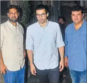  ??  ?? (From left) Kunaal Roy Kapur, Aditya Roy Kapur and Siddharth Roy Kapur