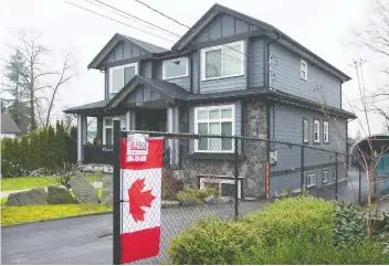  ?? JASON PAYNE ?? A legal action filed by the B.C. Civil Forfeiture Office last summer aims to seize six homes in Burnaby, Coquitlam, Maple Ridge and Mission that it alleges are connected to drug traffickin­g and money laundering.