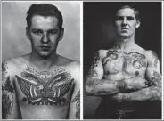  ??  ?? Les corps des marins étaient un laboratoir­e pour les premiers tatoueurs.