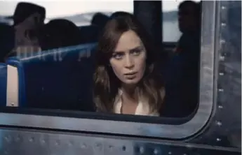  ?? ?? LÄKTARPLAT­S. Emily Blunt spelar huvudrolle­n i “Kvinnan på tåget”.