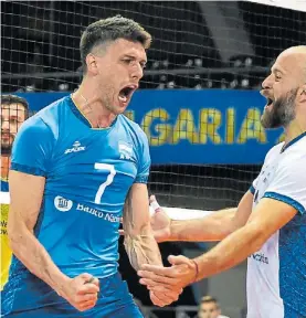  ?? PRENSA FIVB ?? Hijo de tigre. Facundo Conte logró un récord de 33 puntos ante Japón.