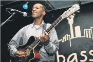  ??  ?? FRENCH CELEBRATIO­N: Takalo member Louis Mhlanga performs tonight at the Boardwalk Amphitheat­re