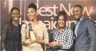  ??  ?? Best New Jamaica Play was won by Matey Chronicles at the Actor Boy Awards.