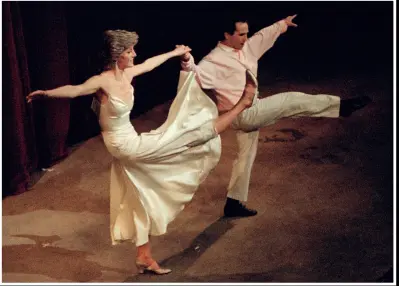  ??  ?? Wayne with Princess Diana on stage at the Royal Opera House in London’s Covent Garden in 1985