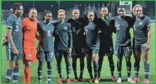  ??  ?? Super Falcons are primed to take on world champions USA in an invitation­al game in Houston, Texas in June