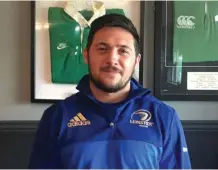  ??  ?? North Kildare’s Club and community Rugby officer Robbie Waters
