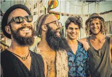  ?? FOTO: PM ?? Bukahara: Die vier Musiker spielen am Samstagabe­nd im Ulmer Roxy eine einzigarti­ge Mischung aus Gypsy, Reggae und Balkan Sound.